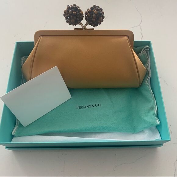 Tiffany & Co. Morgan Clutch - Gold - New - Picture 4 of 14